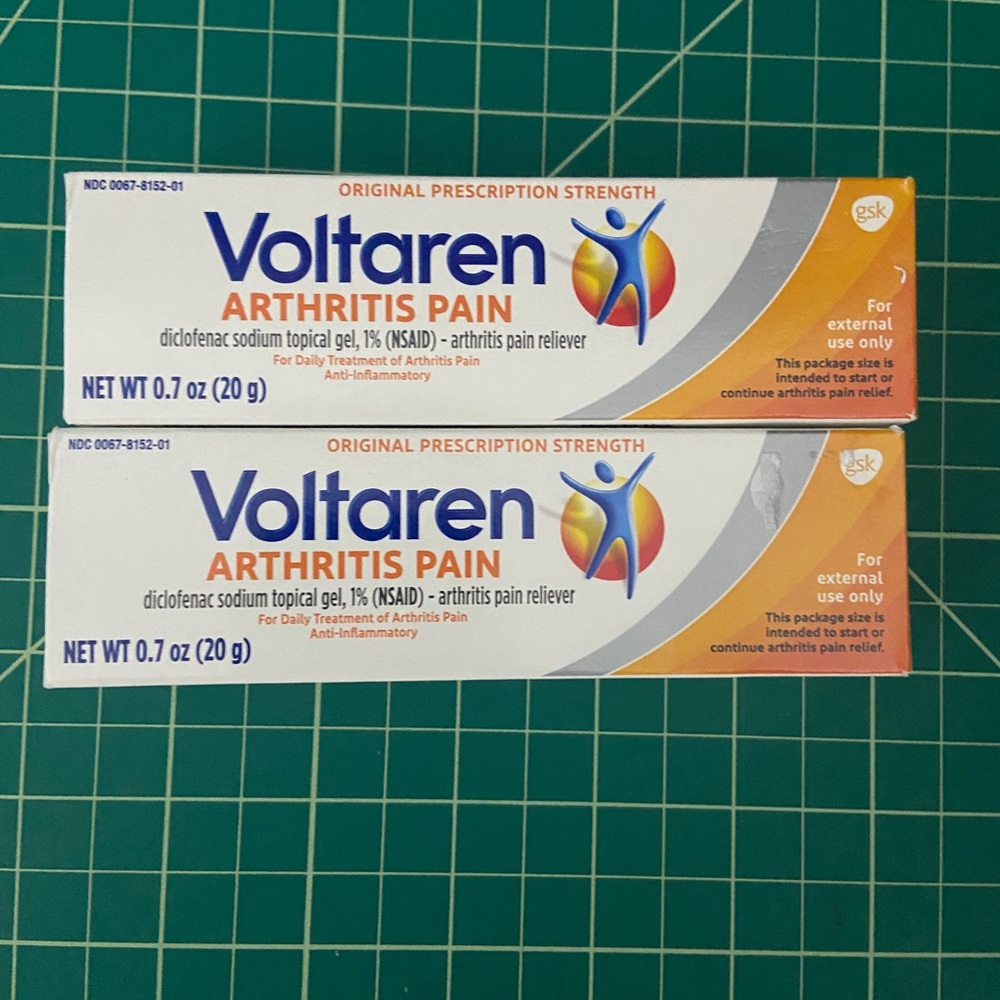 2 Voltaren 0.7 oz Arthritis pain gel. Great for helping with pain. New …